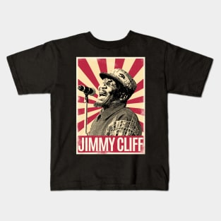 Retro Vintage Jimmy Cliff 80s Kids T-Shirt